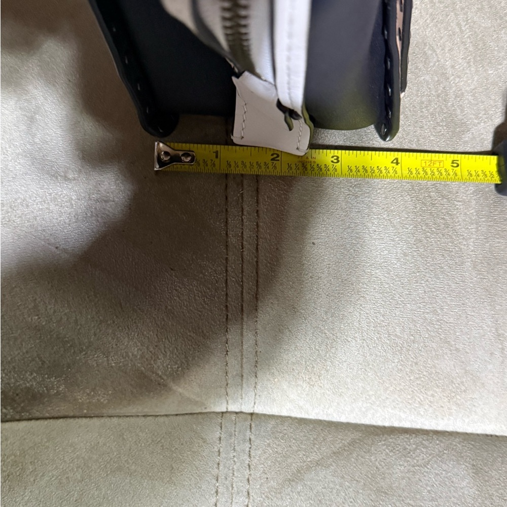 Coach NWOT Dreamer Black/White, and Tan Shoulder Bag! - Picture 14 of 16